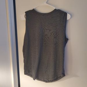 Black and White Lululemon tank top size Small